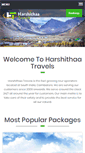 Mobile Screenshot of harshithaatravels.com